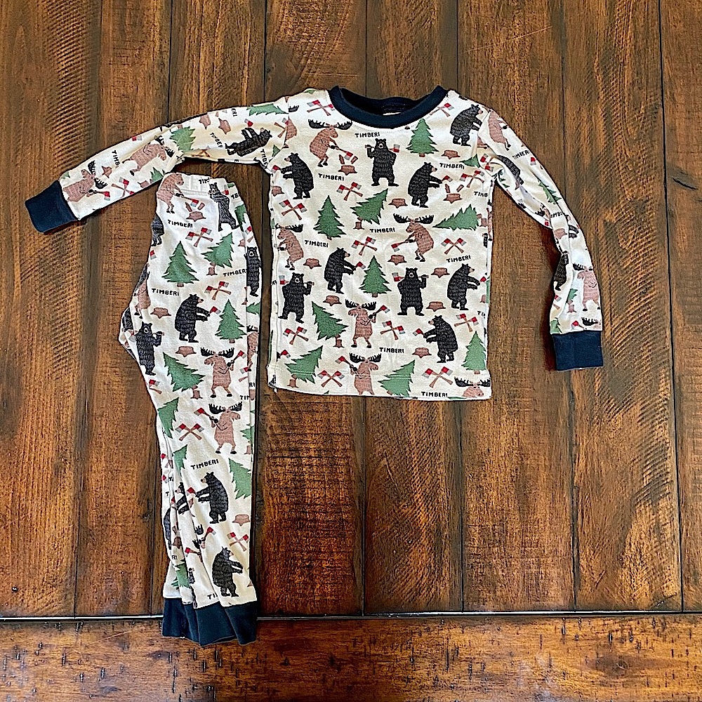 Little Blue House by Hatley toddler pajamas